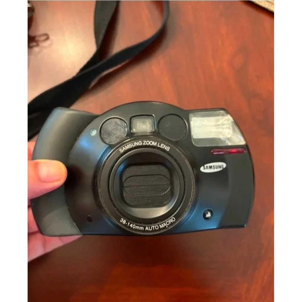 Vintage Samsung ECX1 Panorama 35mm Film Camera Designed by F.A.‎ Porsche Working